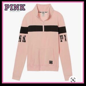 Victoria's Secret PINK Half-Zip Sweatshirt